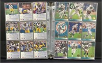 Assorted Football Cards in Binder