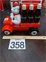 Coca-Cola Collectibles delivery truck cookie jar