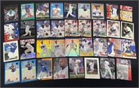 32 Assorted Mo Vaughn Baseball Cards