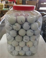 Lot of golf balls