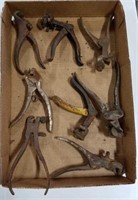 Vintage ear tag tools