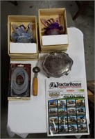 Misc lot w/ jewlery box