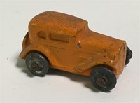 Orange Miniature Toy Car