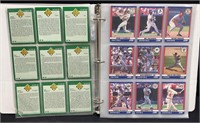 Assorted Baseball Cards in Binder