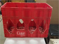 Coke 2L bottle plastic crate