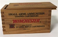 Winchester Rifle Cartridges Slide Lid Box