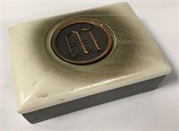 Hyde Park Box With Pottery Lid