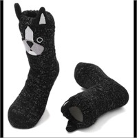 Kids Fuzzy Slipper Socks Winter Indoor Socks with