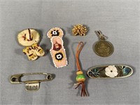 Native American Jewelry, Inauguration Medallion, e