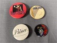 Vintage Concert Pins
