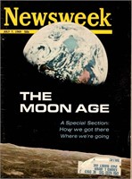 NEWSWEEK July 7, 1969 THE MOON AGE.