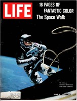 LIFE MAGAZINE June 18, 1965 THE SPACE WALK.