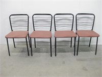 Four Vintage 16"x 15"x 30" Cosco Folding Chairs