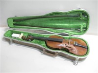 Andreas Amati Fecit 23" Wood Violin W/Bow In Case