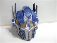 Full Size Hasbro Optimus Prime Helmet Powers Up