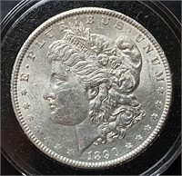 1890 Morgan Silver Dollar (MS60)