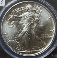 1993 American Eagle Silver Dollar (MS69)