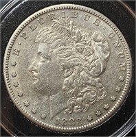 1883-O Morgan Silver Dollar (AU58)
