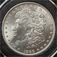 1888 Morgan Silver Dollar (MS63)