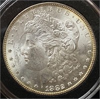 1882 Morgan Silver Dollar (MS64)