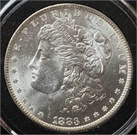1883-O Morgan Silver Dollar (MS64)