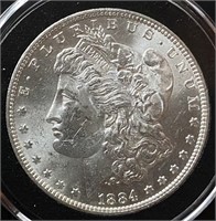 1884-O Morgan Silver Dollar (MS64)