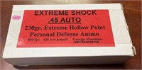 EXTREME SHOCK 45 Auto 230 gr Extreme HP 50 Rd Box