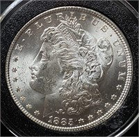 1885 Morgan Silver Dollar (MS64)