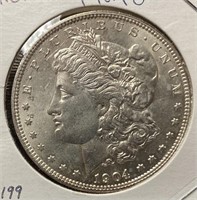 1904-O Morgan Silver Dollar (UNC)