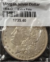 1904-O Morgan Silver Dollar (EF)