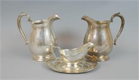(3) PIECE FISHER STERLING TABLEWARES GROUP