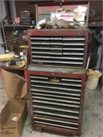 Craftsman 2 PC Stack Tool Chest & Some Contents