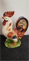 16.5" ceramic rooster decor