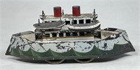 Ives Early Hill Climber Steam Ship