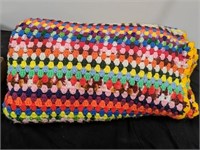 Large multicolored  Afghan