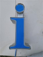 Marquee Channel Letter Small i 12V DC LED Lighted