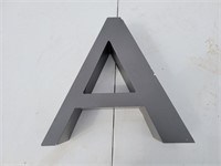 Marquee Channel Letter Capital A 12V DC LED Lit