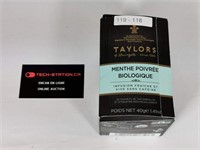 Taylors - 20 sachets de thé menthe poivrée bio