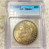1898-O Morgan Silver Dollar ICG - MS64+