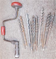 BRACE & BIT DRILL SET