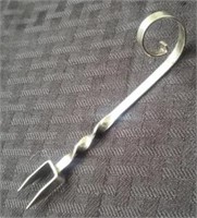 "Sterling" Silver Bench Made Serving Fork