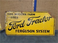 FORD TRACTOR FERGUSON SYSTEM COMPOSITE SIGN