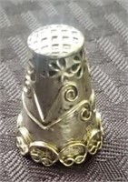 Silver Thimble with unknown Touch Marks