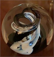 "Selkirk" Scottish Blown Glass Paperweight