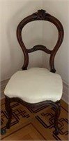 Antique Victorian Rosewood Parlor Chair