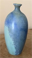 Art Pottery Vase with Crystalline Glaze