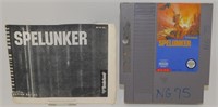 Vintage Nintendo Spelunker Game and Photocopied