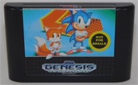 Vintage Sega Genesis Sonic The Hedgehog 2 Game