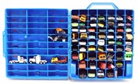 * Hot Wheels Case with 63 Different Vehicles - 1