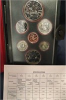 1978anadian Mint Set in case $1 is 50% silver